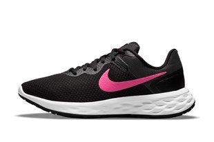 Nike Revolution 6 Kadın Siyah Pembe Koşu Ayakkabısı DC3729-002